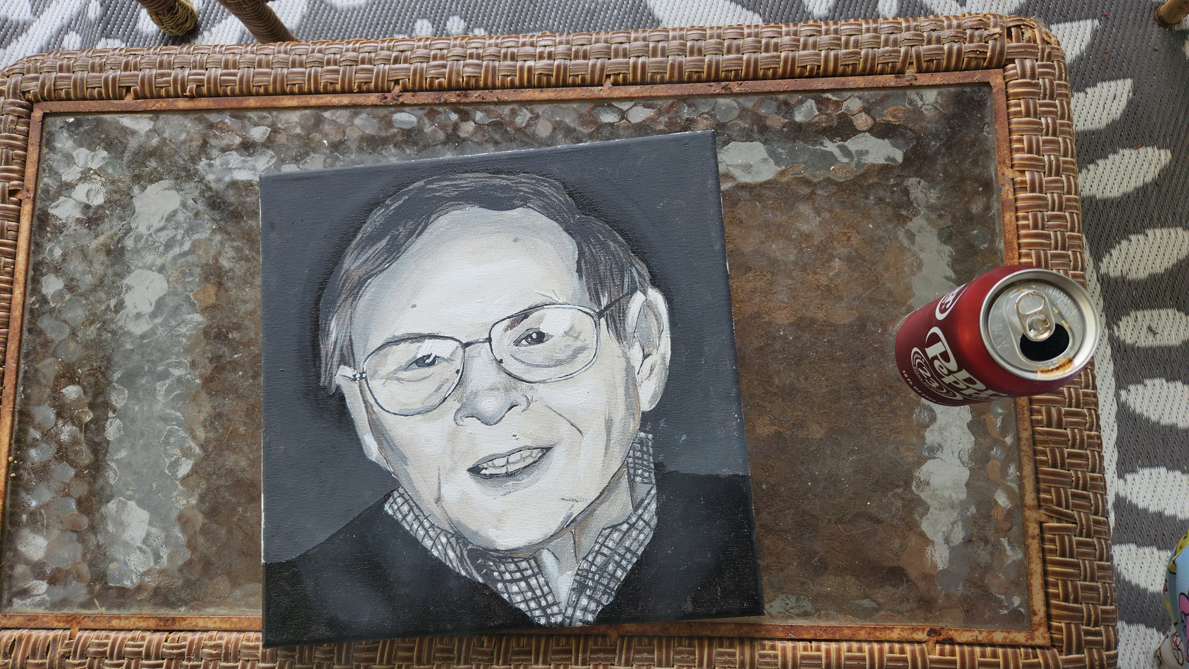 A traditional portrait of a man